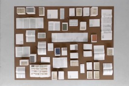 The Mistake of this Book is to be a Book, printed matter on table, exhibition, by Jian Haake (ohjian)